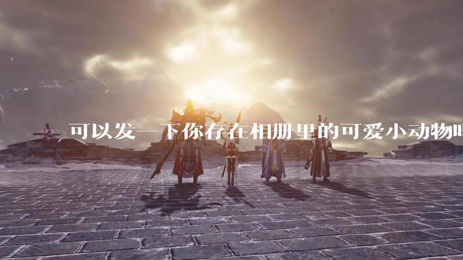 可以发一下你存在相册里的可爱小动物吗？